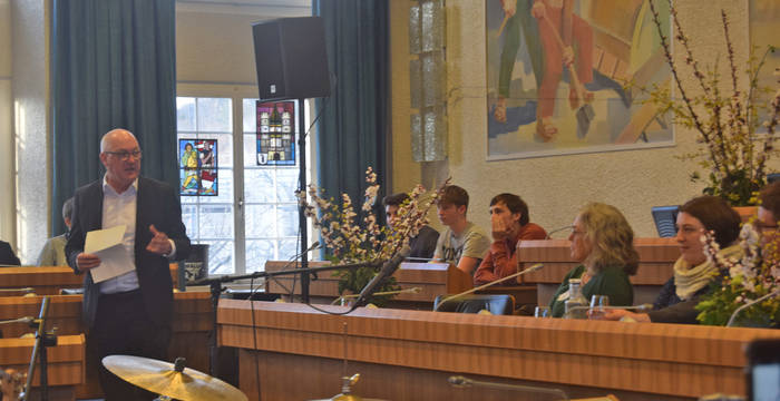Grussworte Regierungsrat Grüne BL Isaac Reber SID © Manuel Schönenberger