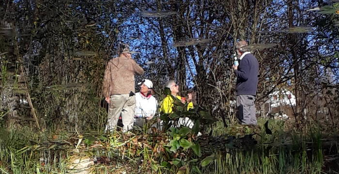 Pause der Pflegegruppe in Rünenberg.