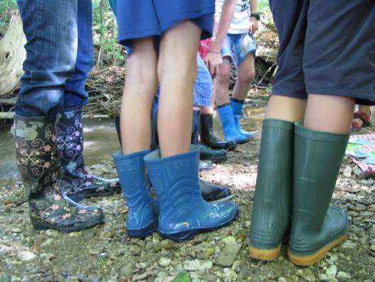 Gummistiefel im Gummistiefelland