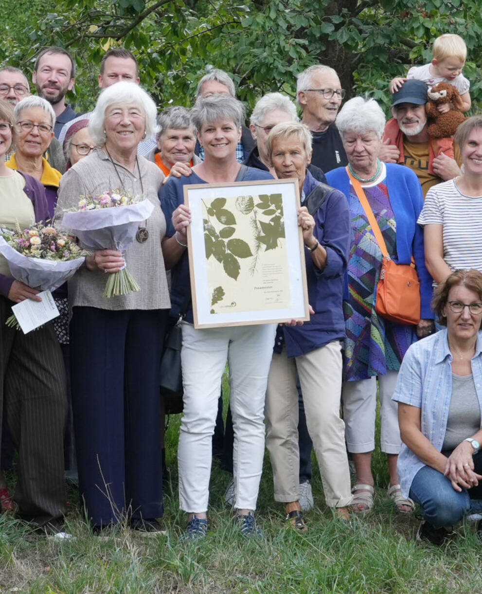 Das erweiterte Team der Posamenter.